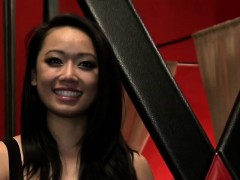 Bondage and pussy licking with swingers in hot reality show